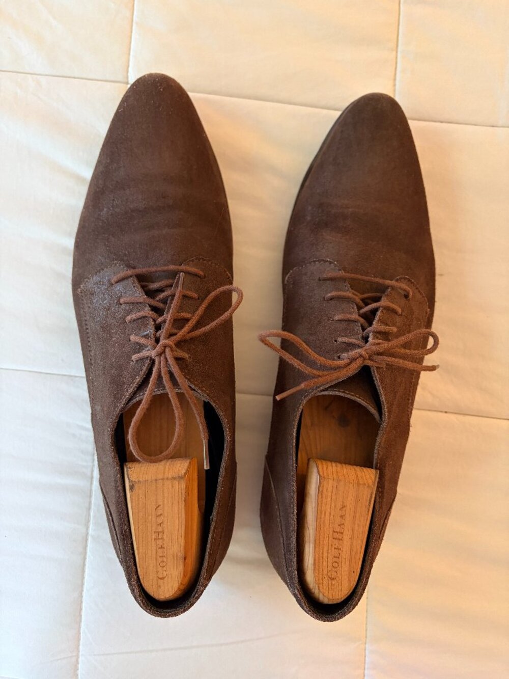 Marc Jacobs handmade suede derbies 45